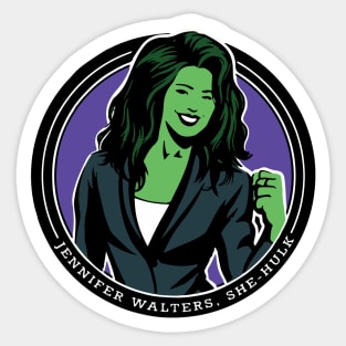 Jennifer Walters She-Hulk Attorney At Law Sticker